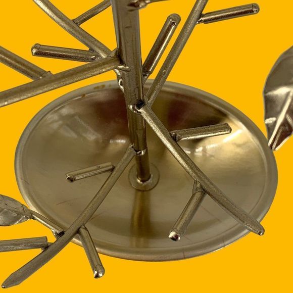 Threshold Jewelry Metal Tree Display Trinket Organize Gold Large 14.5" 3359 - Picture 5 of 11